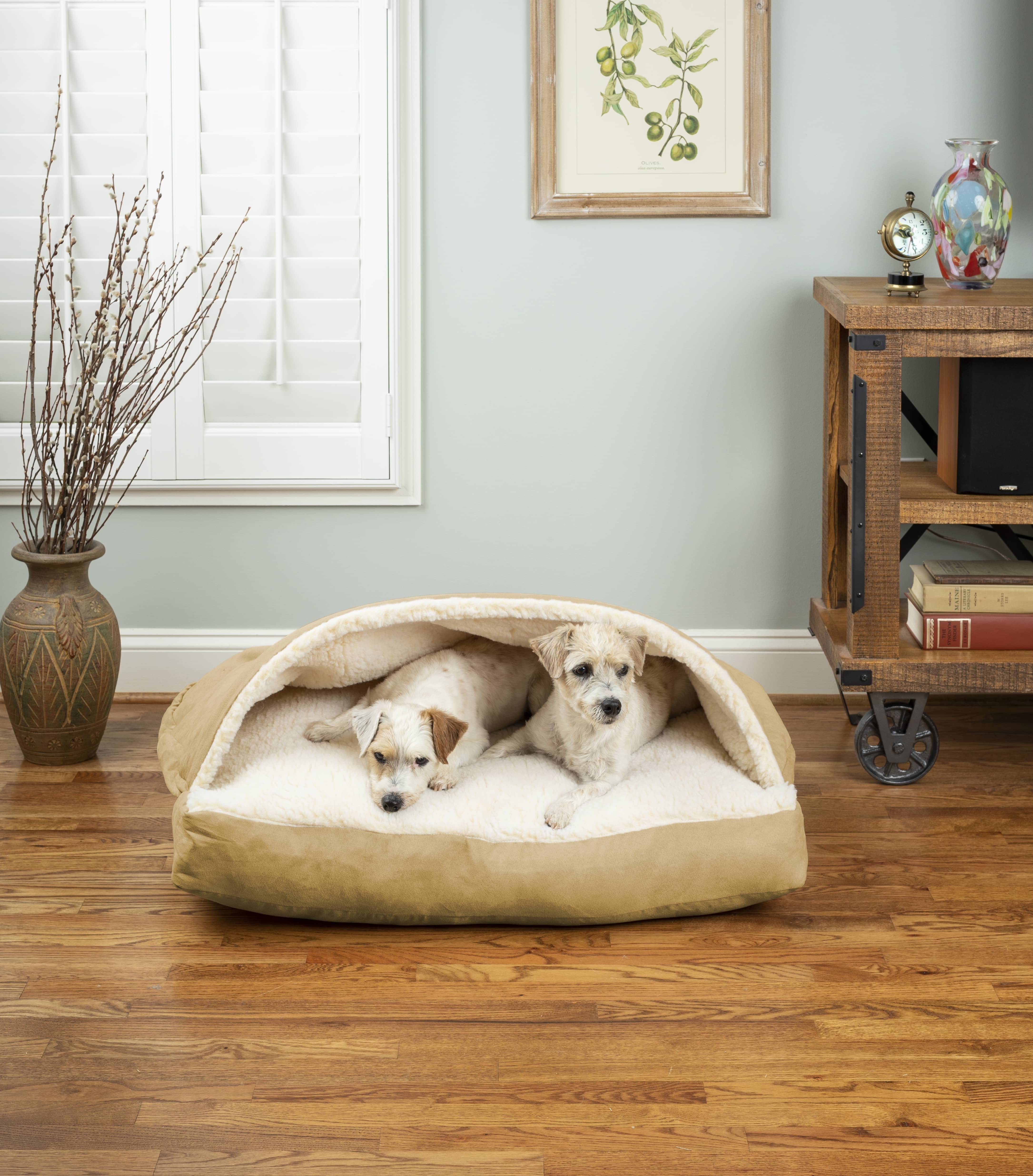Snoozer Cozy Cave® Dog Bed - RECTANGLE - Poly-Cotton