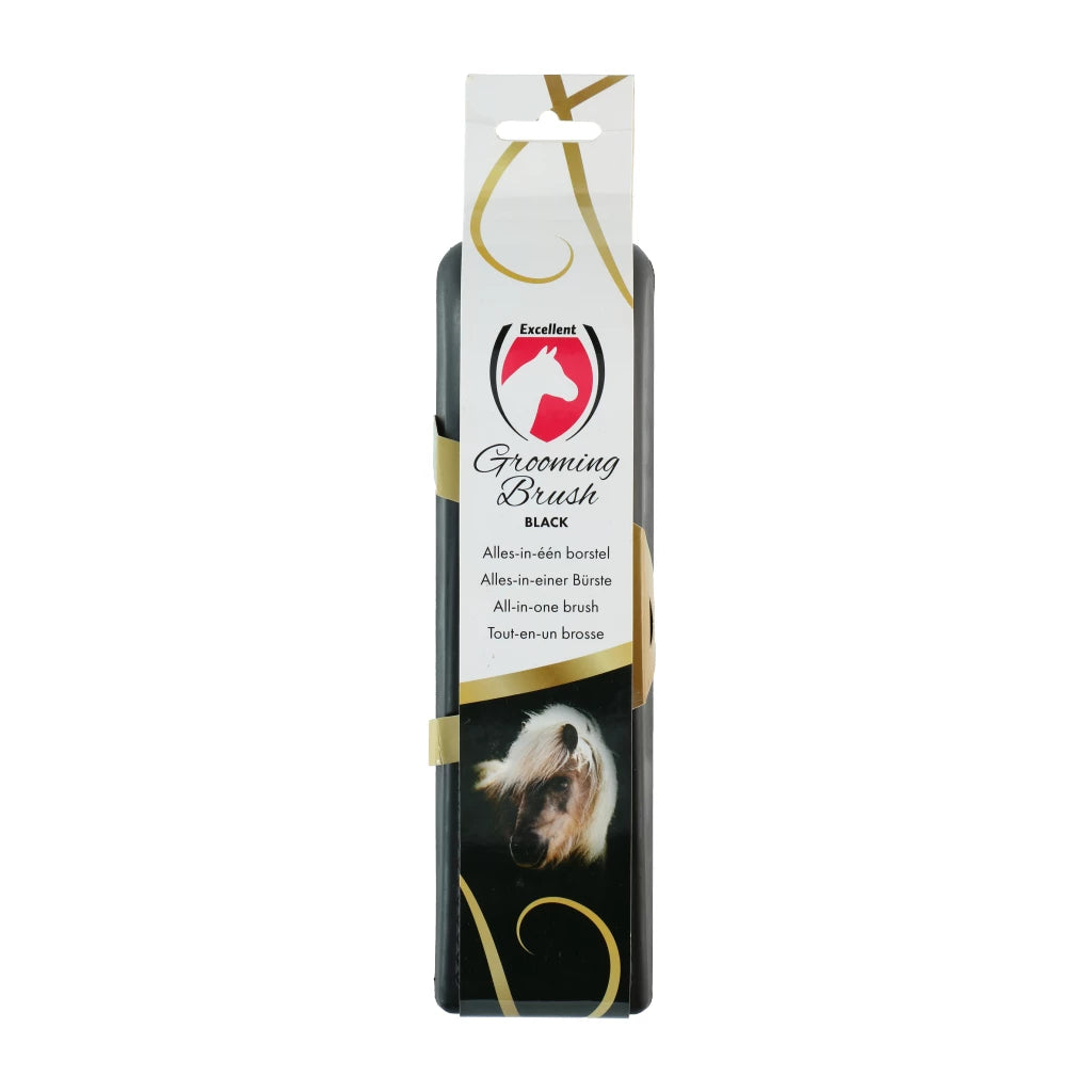 Excellent Grooming Brush Black L