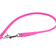 Multifunctional round-sewn leather dog leash - COLLAR GLAMOR - different colours
